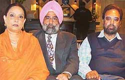 Jatinder Cheema, J.S. Cheema and Manmohan Singh, a leading cinematographer of the Hindi film industry