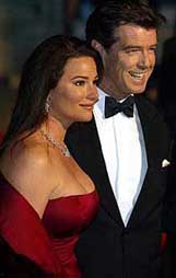 Pierce Brosnan and his wife Keely Shay Smith
