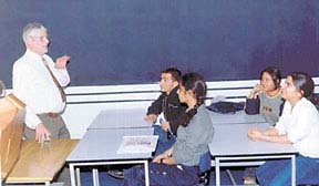 Head of International Operation Barry Johnson, who was in New Delhi recently to launch courses in media studies.