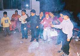 Fun time for children of Tiny Tots Foundation School, 