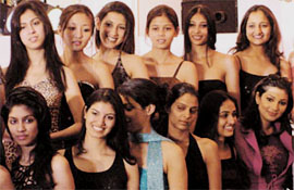 BEVY OF BEAUTIES