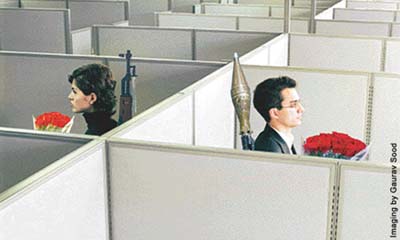Office guiles, wiles ... and missiles