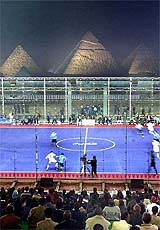Italy and Uruguay play each other