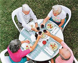 Increase the intake of salads, soups and fruits to add life to your years