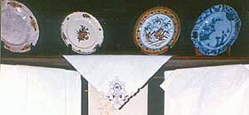 Embroidery work from St. Clunys Convent