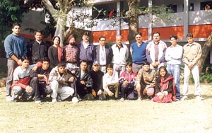 The victorious Dayal Singh College boxing team