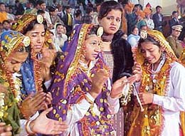 Hisar participants visibly upset over what they claimed was unfair judgement at the concluding function of the ninth Haryana Youth Festival in Ambala 