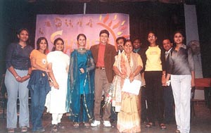 TV personality Vinod Dua at Shruti 2002 