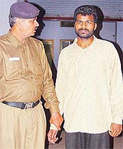 Wanted conman Satpal, who was nabbed by CIA staff in Chandigarh on Monday