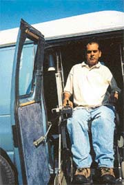 Jaspal leads an independent life even though he is confined to a wheelchair