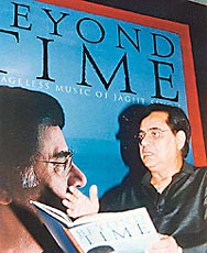 Jagjit Singh at the book launch: A class apart
