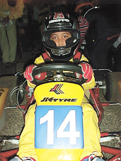 All set to go places during the JK Tyre National Karting Championship at Pragati Maidan