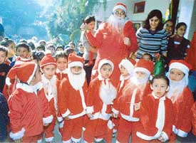 Christmas celebrations at Kiddies Paradise