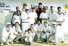 Sapient team who won the Eventus Cup Cricket Tournament