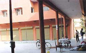 The deserted DDA shopping complex