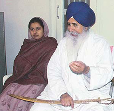 Giani Joginder Singh Vedanti, Jathedar, Akal Takht, speaks to mediapersons on the clearance of the Nanakshahi calendar 