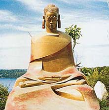 Le Thanh Nhon: model for the projected 25 metres high statue of the Buddha