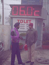 With the day temperature falling to 6 Celsius in Jalandhar on Monday, the city experienced the coldest day of the year