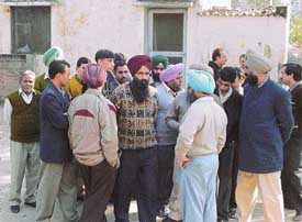 Employees of the local district courts in a tense mood after the directive to do away with surplus employees was issued