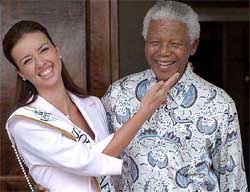 Miss South Africa Cindy Nell