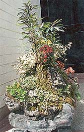 This landscape feature can be moved to any part of the garden