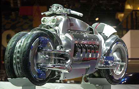 The Dodge concept Tomahawk