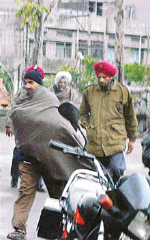 The constable who was allegedly nabbed by security guards of the DMC hospital for allegedly demanding bribe 