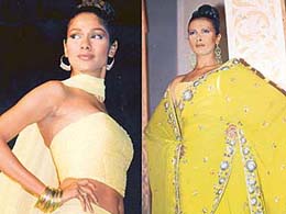 Models at a fashion show organised as part of the Patiala Heritage Festival 