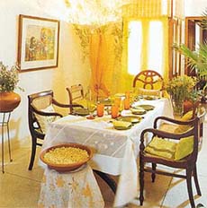 Make your home reflect the palette of colours that abound in spring