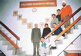 The Lalchand library team