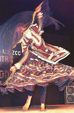 The Kala Gram Utsav concluded on Monday with a show of Haryanvi dances