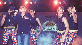 Pop singer Anamika performs at Leisure Valley 