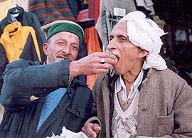 Congress Party workers celebrate their victory