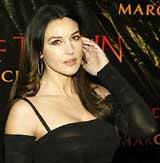 Italian actress Monica Bellucci