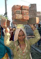 Carrying the usual load of life even on the eve of Womens Day 