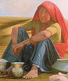 The Shining Desert, a painting