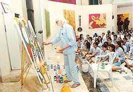 M.F. Husain is a soft target for art thieves