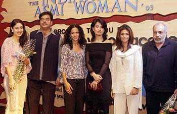Women achievers Kareena Kapoor, Anoushka Shankar, Ritu Beri and Rhea Pillai 