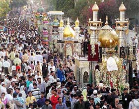 Muslims take out a Muharram procession after a gap of two years in  Ahmedabad 