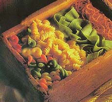 Pasta is available in a range of palata tickling shapes