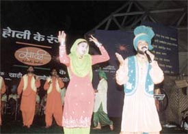 A folk dance programme by Pummi Bai and team was the highlight of the cultural programme