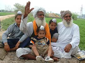The 107-year-old Bapu Shingara Singh
