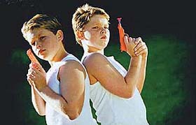 Boys tend to play more with transportation toys and weapons