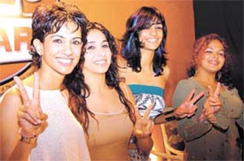 VIVA band at the launch of Channel [V] Pop Star 2