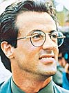 Stallone in specs: Lens high