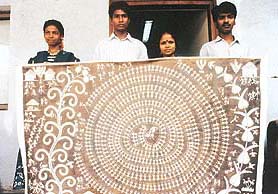 Warli art has lately inspired a whole new range of terracotta tableware