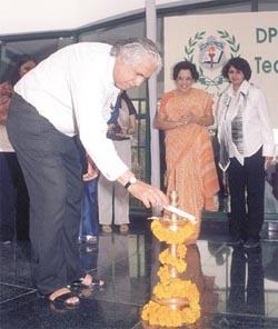 DPS society chairman Narendra Kumar inaugurating Teachers' Orientation Programme