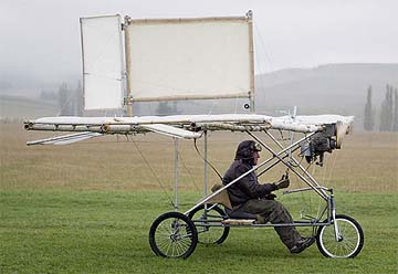 Pilot Jack Mehlhopt taxis down the runway