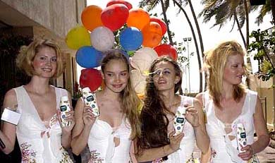French models campaign for an Indian cosmetic company