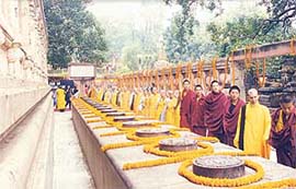 On the temples northern side you can see the chaukramana 